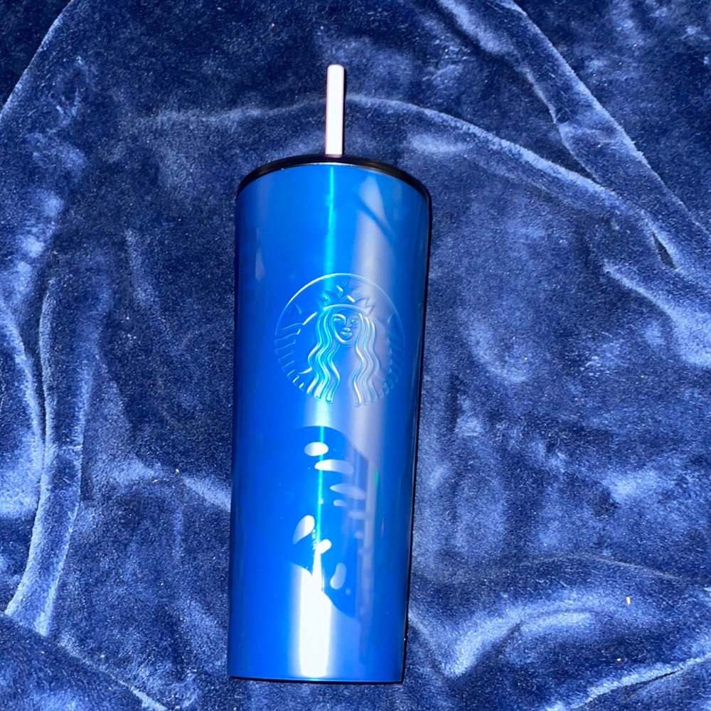 🆕Starbucks blue leaf tumbler
